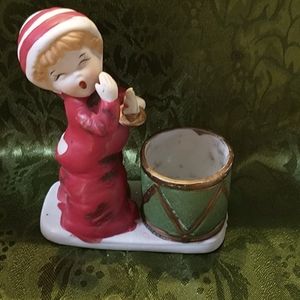 Vintage Christmas tea light Holder
